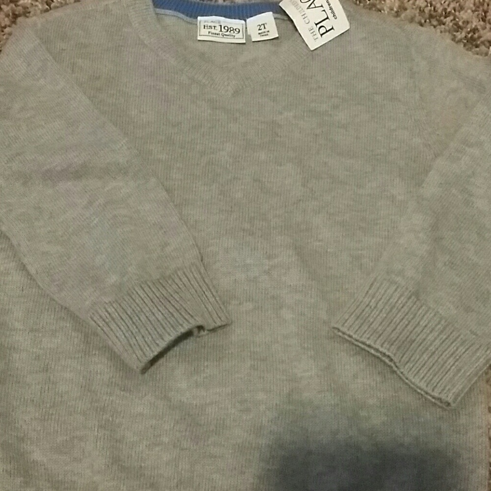 Boys Gray Sweater